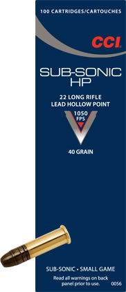 50, CCI, .22LR